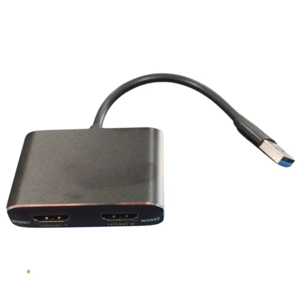 CABLE ADAPTA USB 3.0 A 2 HDMI