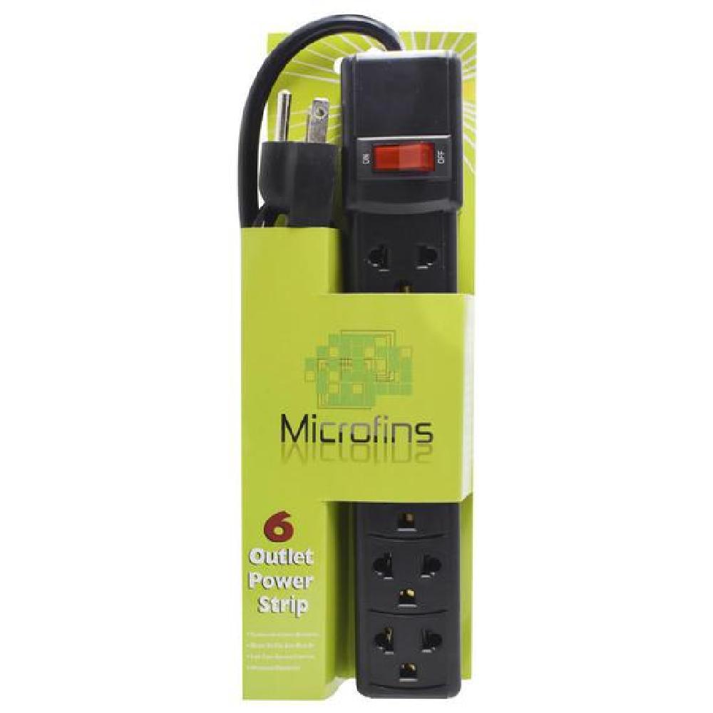 FILTRO DE LINEA MICROFINS 6 TOMAS