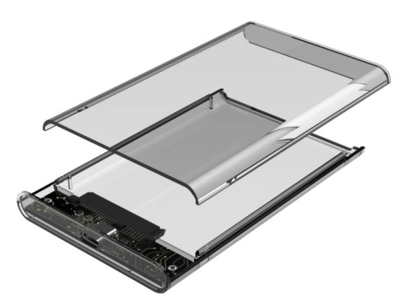 GAVETA P/HDD SATE AX-250 TIPO C 2.5