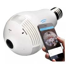 LAMPARA SMART LED C/CAM WIFI QUANTA QTLCW360N FULL HD/2MP/SD/APP