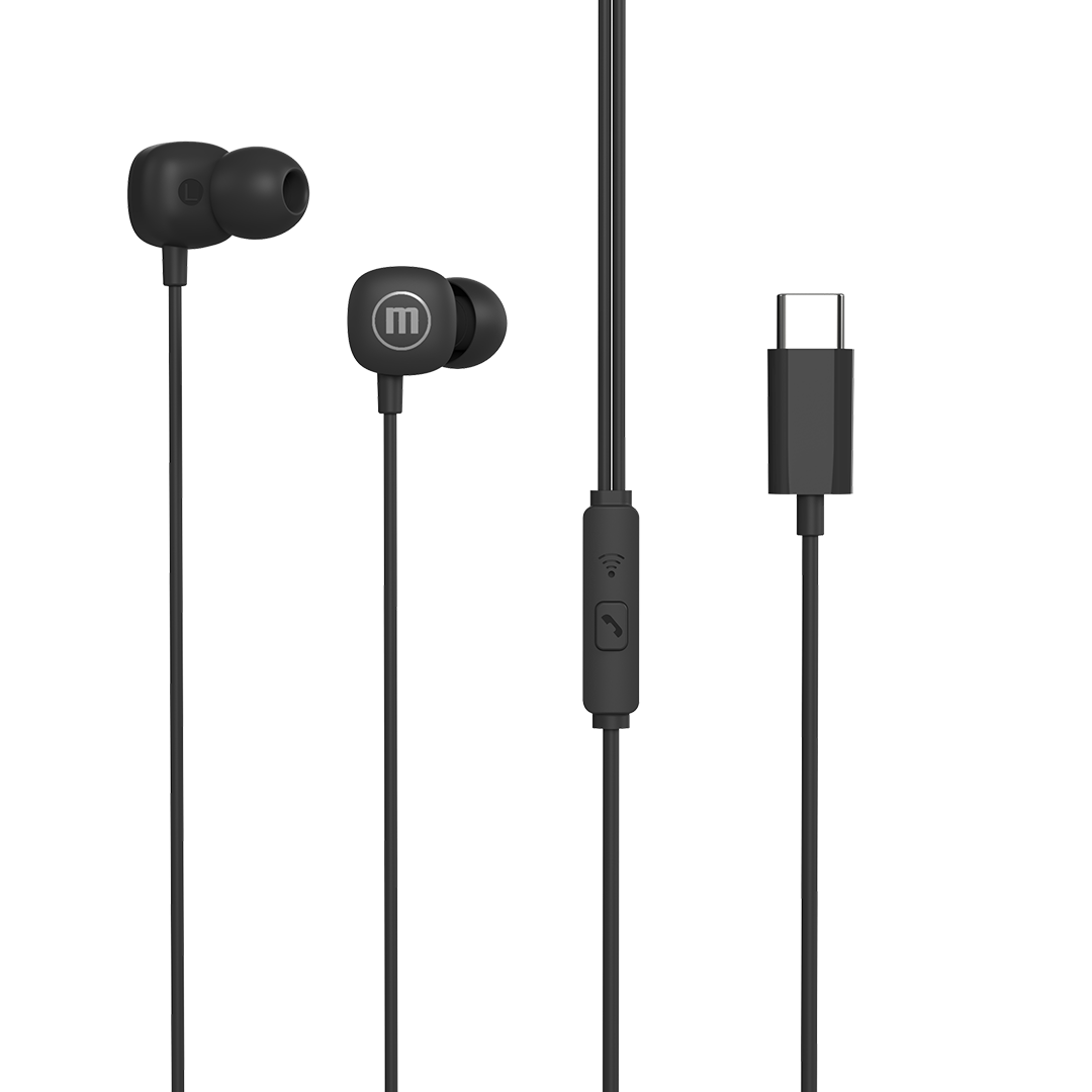 AURICULAR MAXELL SQUARE+ CON MICROFONO TIPO C N348567,N348566
