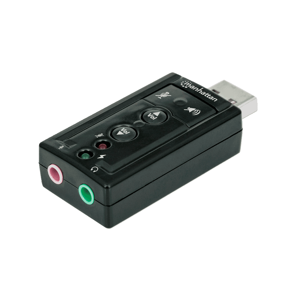 ADAPTADOR AURIC+MIC/USB 2.0 152341 2.0/7.1/3D/3.5M