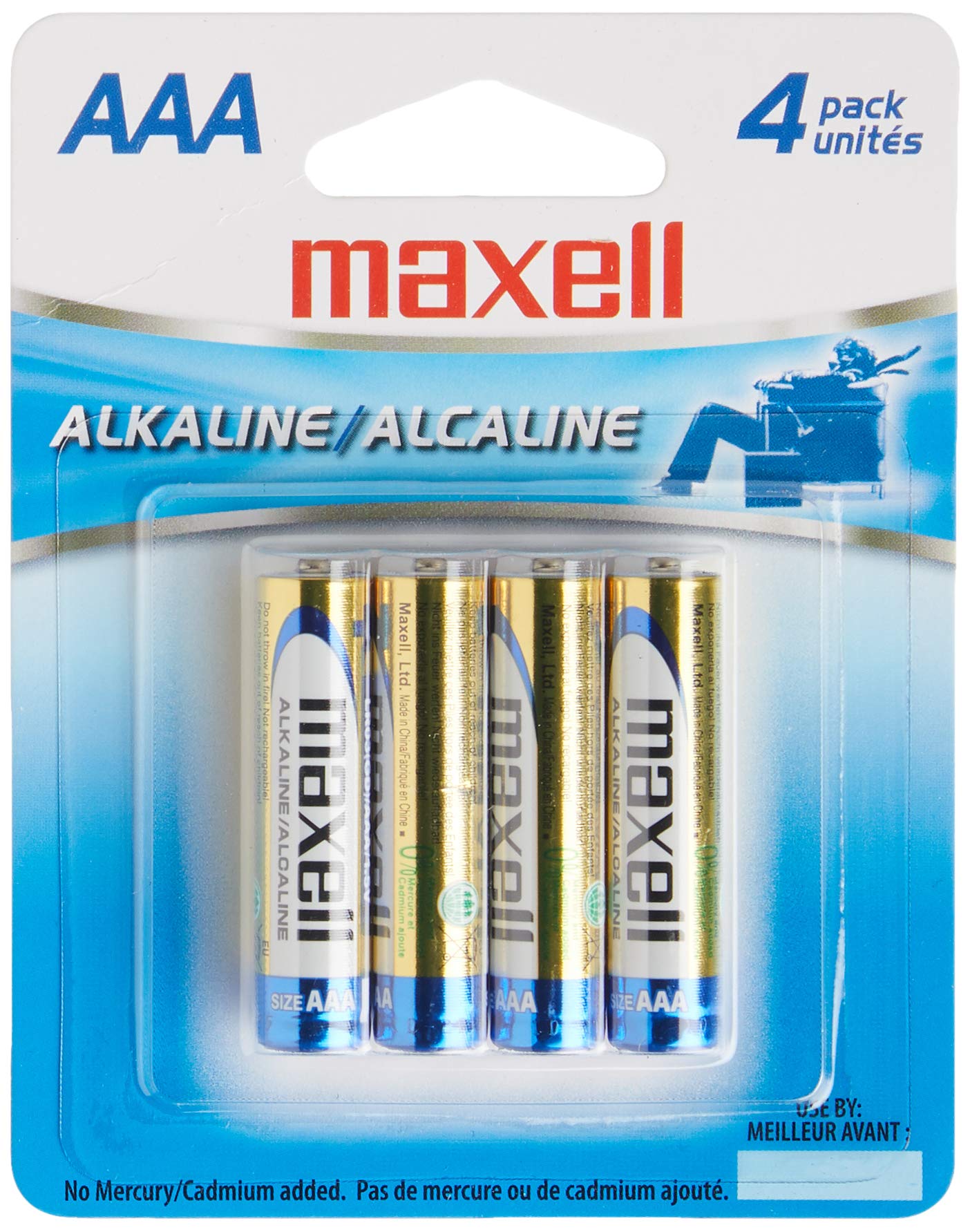 BATERIA MAXELL ALKALINA AAA X 4 N723865