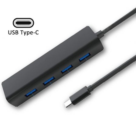CABLE MULTIPUERTO TYPE-C SATE A-HUB15 4P USB 3.0