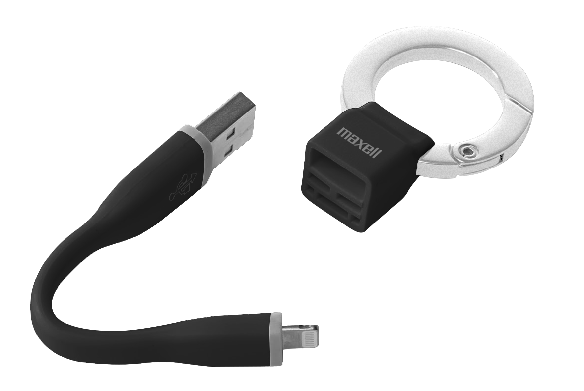 LLAVERO MAXELL C/CABLE APPLE 347559 / 347560