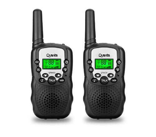 Radio Comunicador 3KM con 2 Radios Quanta QTRAC03