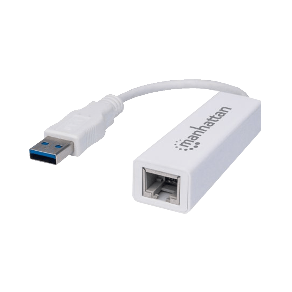 USB A RED 10/100/1000 RJ45 MANHATTAN 506847