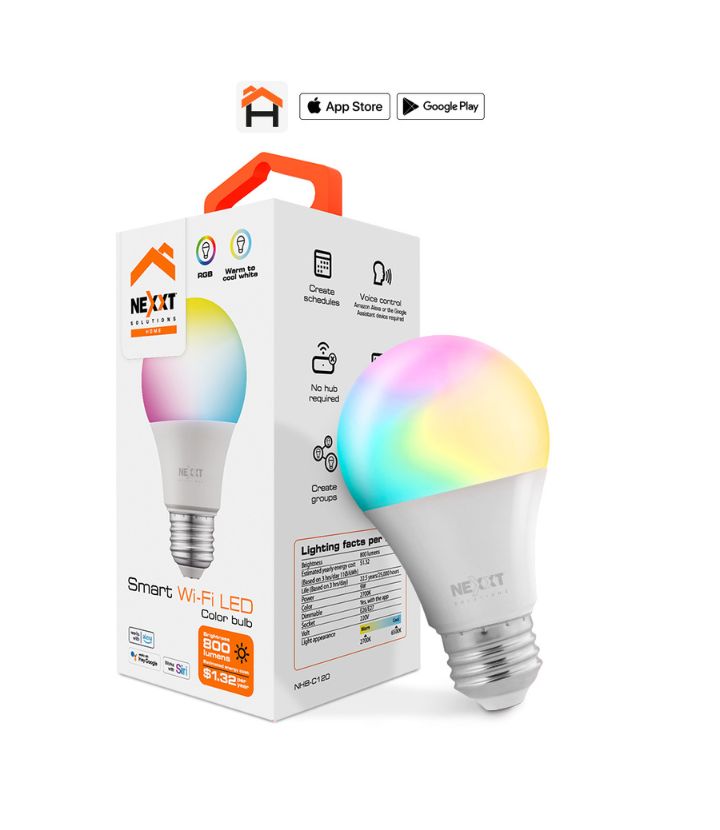 Foco Ied Nexxt Color 220V 9W A19 E26/27 Nhb-C120