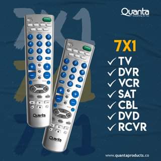 Control Remoto Universal QTCRU200 TV-DVD/CD-VCR-SA