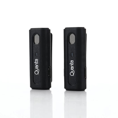 MICROFONO INALAMBRICO QUANTA DUAL QTMDM20 USB CON LIGHTNING/PC