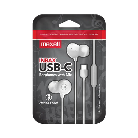 AURICULAR MAXELL IN-BAX-USBC USB-C