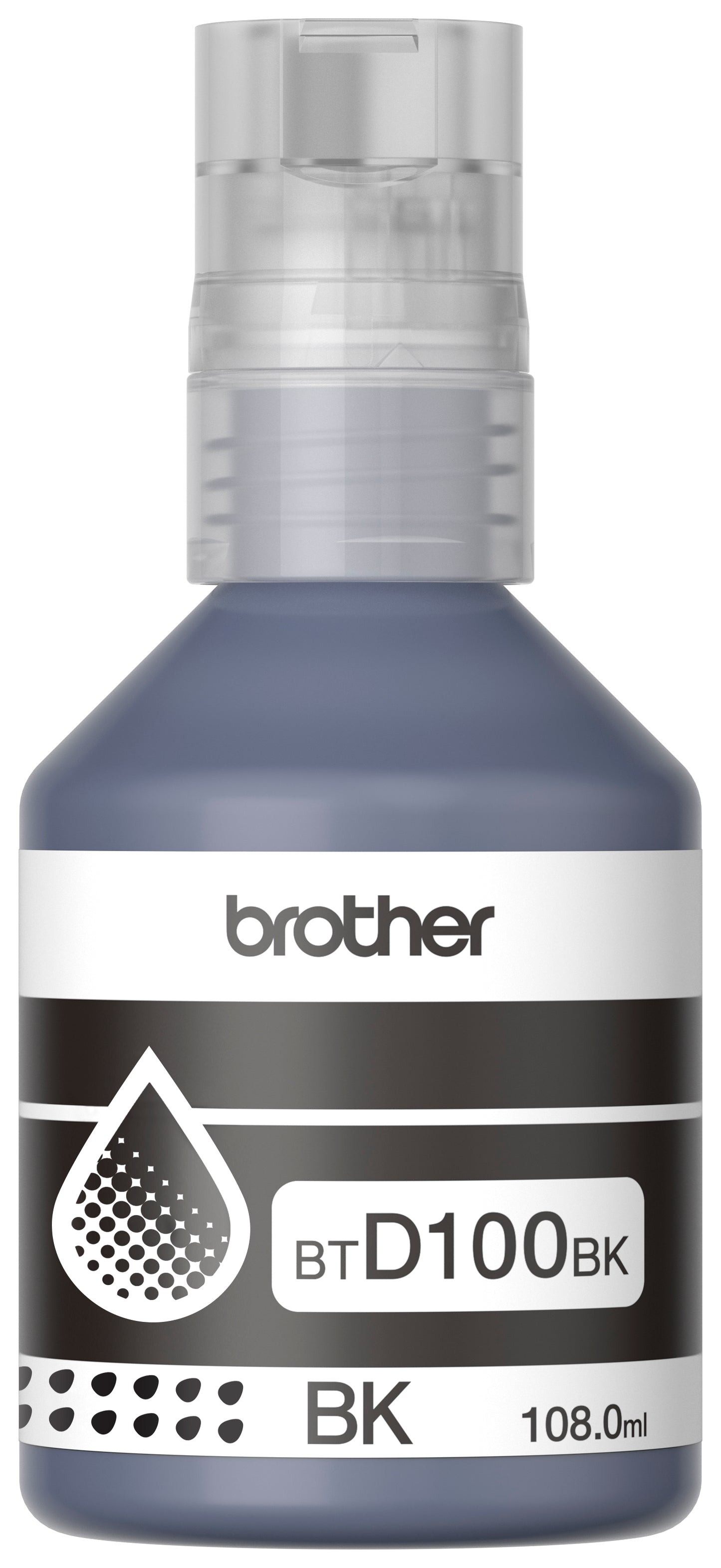 BOTELLA TINTA ORIG BTD100K NEGRO BROTHER T230-T430