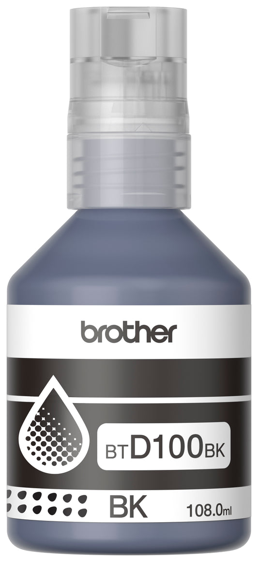 BOTELLA TINTA ORIG BTD100K NEGRO BROTHER T230-T430