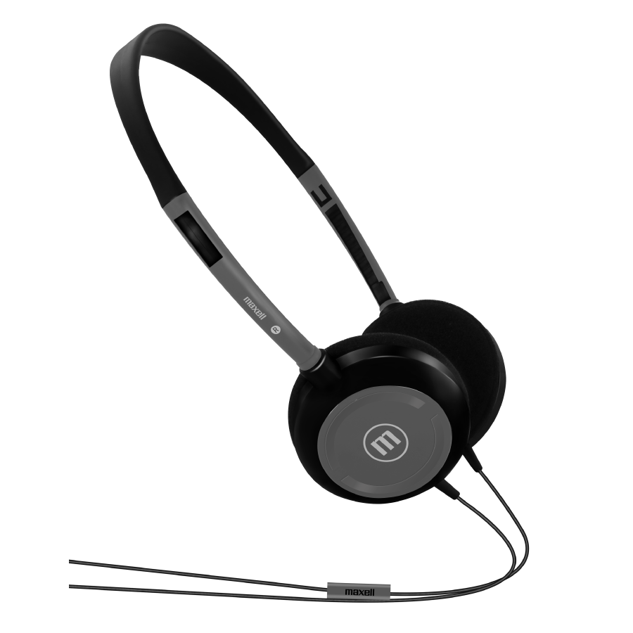 MAXELL AURICULAR CON MIC. NEGRO HP200 VINCHA N348405