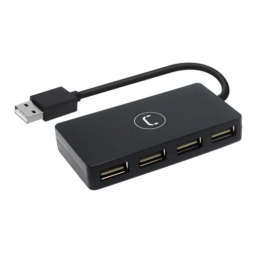 HUB USB 2.0 DE 4 PUERTOS HB1008BK