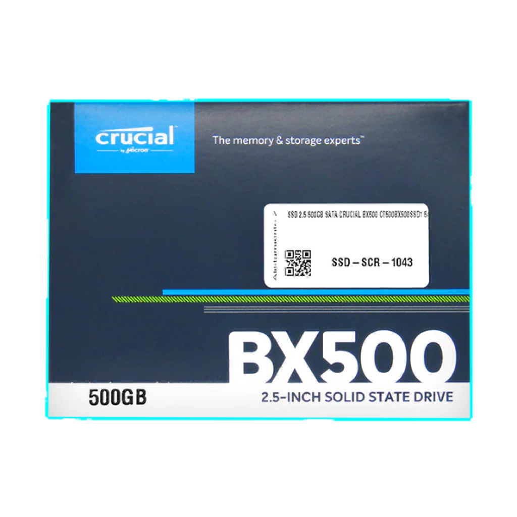 HDD SSD 500GB BX500 CRUCIAL 2.5