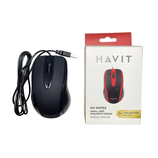 MOUSE HAVIT OPTICO USB HV-MS753 1000DPI