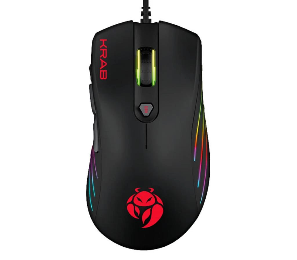 MOUSE KRAB GAMER CON RGB SPECTER KBGMR20