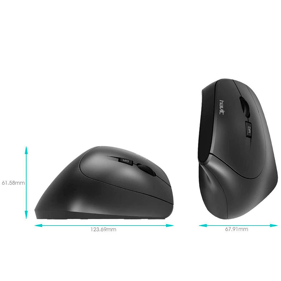 MOUSE INALAMBRICO VERTICAL Havit MS550GT