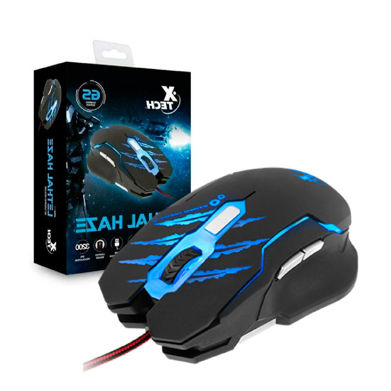 Lethal haze | Mouse de 6 botones para videojuegos XTM-610