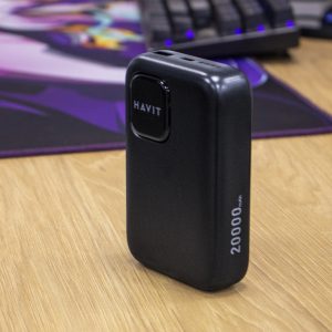 CARGADOR INALÁMBRICO/PORTÁTIL HAVIT PB34 20.000MAH 22.5CARGA RAPIDA