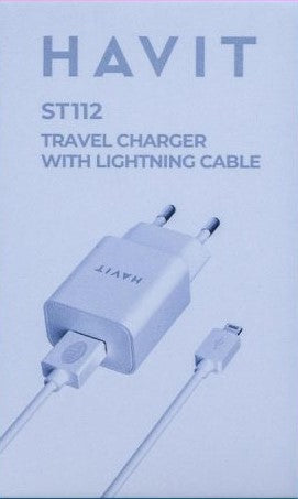 CARGADOR HAVIT ST112 LIGHTNING