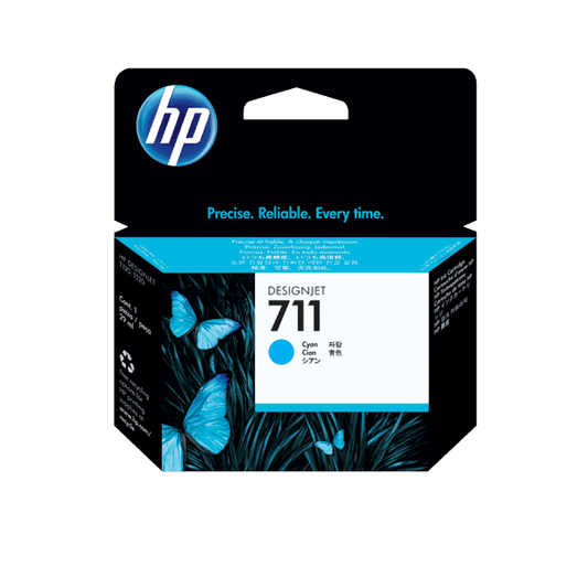 TINTA HP CZ130A 711 CYAN T120/T520