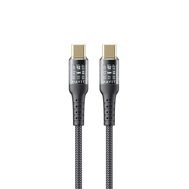 Cable de carga  USB-C A USB-C HAVIT CB6240 rápido