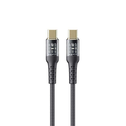 Cable de carga  USB-C A USB-C HAVIT CB6240 rápido