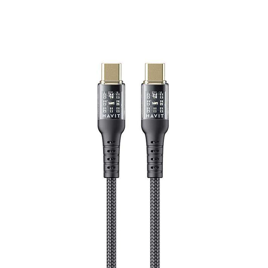 Cable de carga  USB-C A USB-C HAVIT CB6240 rápido