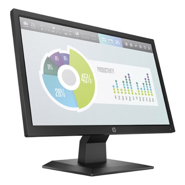 MONITOR 20” HP P204V HD HDMI/VGA/5MS/NEGRO/BIVOLT/5RD66AA C