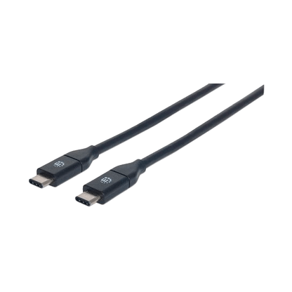 CABLE USB C A USB C 1M MANHATTAN 353526 BOLSA