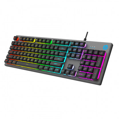 TECLADO USB  HP K500F RGB