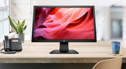 MONITOR 20” HP P204V HD HDMI/VGA/5MS/NEGRO/BIVOLT/5RD66AA C