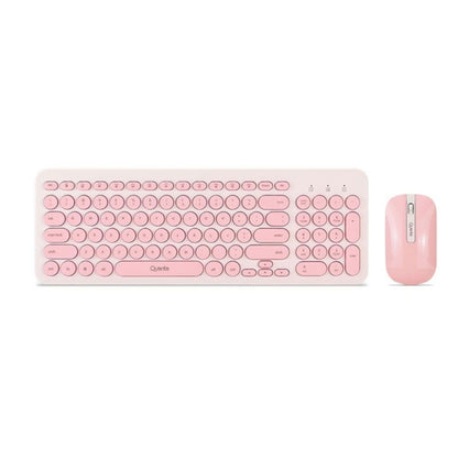 KIT DE TECLADO Y MOUSE QUANTA INALÁMBRICO QTKTM20