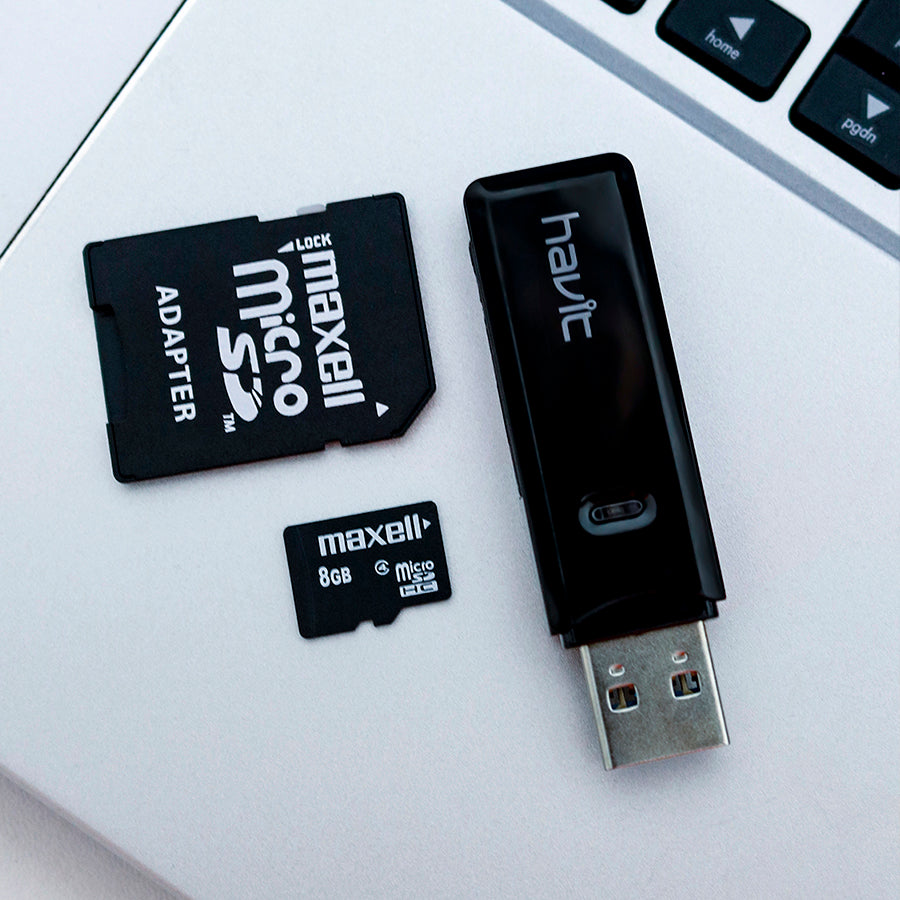 LECTOR DE TARJETAS SD/MICRO SD HAVIT HV-C304-N