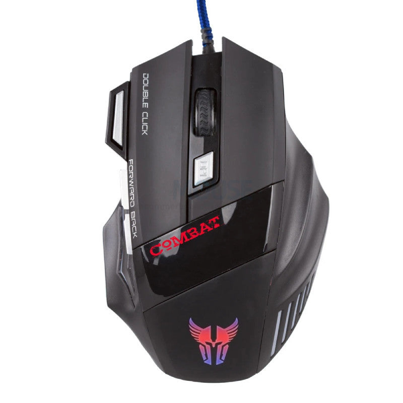 MOUSE ARGOM ARG-MS-2042BK MS42 GAMING NEG/ROJO