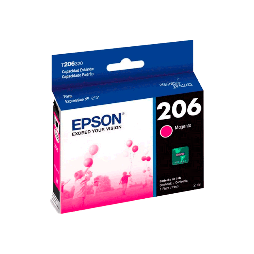 TINTA EP T206320-AL MAGENTA XP-2101