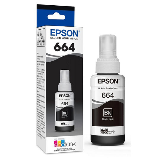 TINTA EP L210 T664120 NEGRO