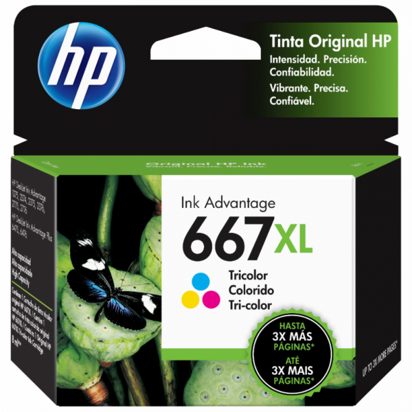 TINTA HP 3YM80AL 667XL COLOR (2375/2775)