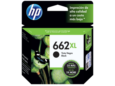 TINTA HP CZ105AL 662XL NEGRO