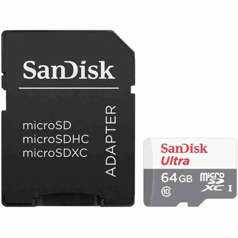 MEM SD 64GB SANDISK 100MBS CLAS10